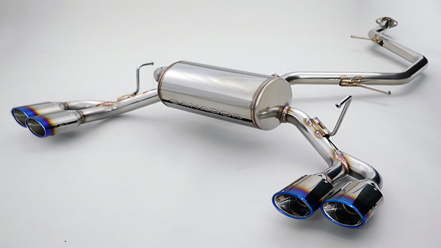 GANADOR MUFFLER WITH CENTER PIPE FOR TOYOTA COROLLA SPORT 6AA-ZWE213H 6AA-ZWE211H 3BA-NRE210H 2ZR-1NM 8NRT PAE-085ST