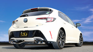 GANADOR MUFFLER WITH CENTER PIPE FOR TOYOTA COROLLA SPORT 6AA-ZWE213H 6AA-ZWE211H 3BA-NRE210H 2ZR-1NM 8NRT PAE-085ST