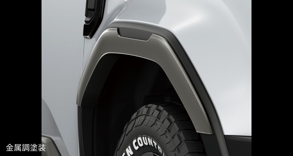 MODELLISTA OVER FENDER GUNMETALLIC PAINT FOR TOYOTA LAND CRUISER 250 MSD15-60005