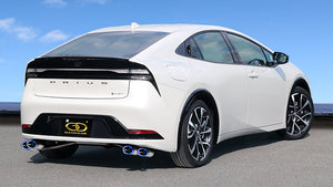 GANADOR 4-PIPE EXHAUST BLUE COLOR FOR TOYOTA PRIUS 6LA-MXWH61 M20A-1VM PAS-103ST