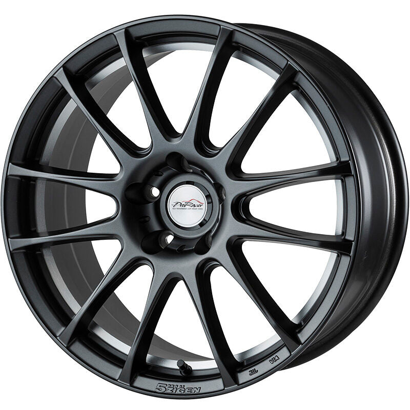 5ZIGEN PRO RACER Z-1 17X8.0 +45 5-100 MATT GUNMETA PRZ7804550MG