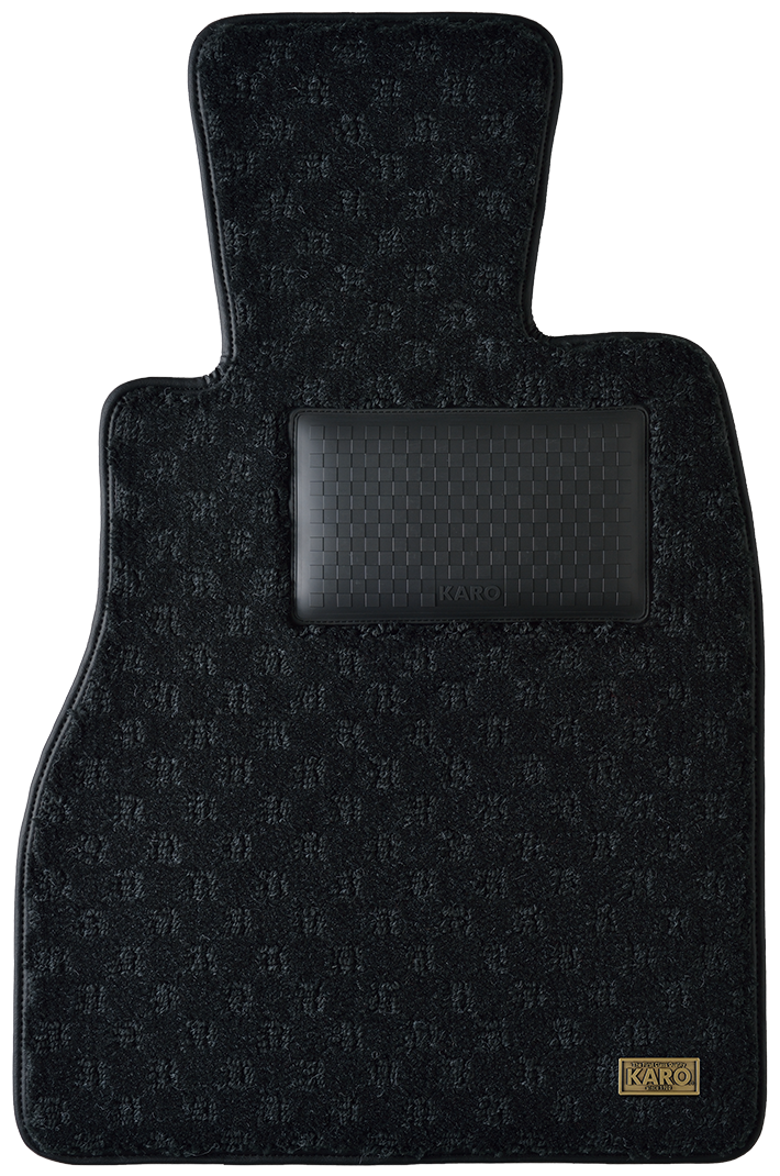 KARO QUEST WARM BLACK FLOOR MATS FOR HONDA S2000 AP1 AP2  GRAN-QUEST-1612-BLACK