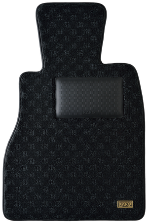 KARO GRAN QUEST WARM BLACK FLOOR MATS FOR ALFA ROMEO 2000 Berlina GRAN-QUEST-161-BLACK
