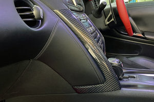 TOP SECRET DASH PANEL WET CARBON FOR NISSAN GT-R R35 TOP-SECRET-00140