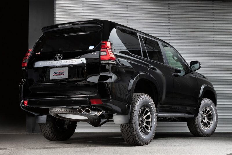 5ZIGEN ASHIKU EXAUST FOR TOYOTA LAND CRUISER PRADO 3BA-TRJ150W CBA-TRJ150W AS-T-003CBT