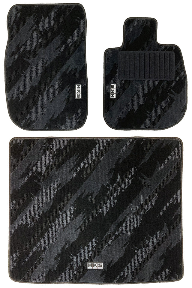 HKS FLOOR AND LUGGAGE MATS OCT RHD SET OF 3 FOR TOYOTA GR SUPRA DB02 53001-AT017