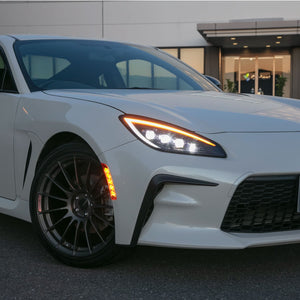 VALENTI JEWEL LED SIDE MARKER CLEAR CHROME FOR TOYOTA GR86 ZN8 SUBARU BRZ ZD8 SDMGR86Z-CC