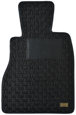 KARO GRAN SISAL BLACK BLACK FLOOR MATS FOR MERCEDES BENZ GLA-Class X156 GRAN-SISAL-3544-BLACK-BLACK