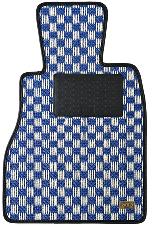 KARO SISAL BLUE WHITE FLOOR MATS FOR ALFA ROMEO 1750 SISAL-159-BLUE-WHITE