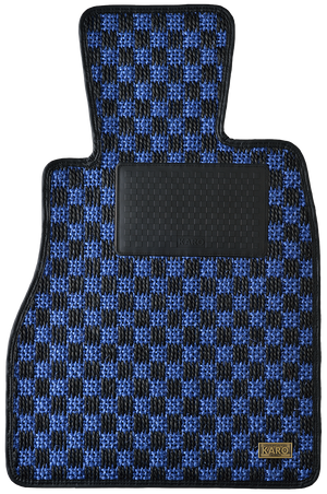 KARO GRAN SISAL BLUE BLACK FLOOR MATS FOR Toyota Cresta GX, MX, RX5#・6# GRAN-SISAL-3-BLUE-BLACK