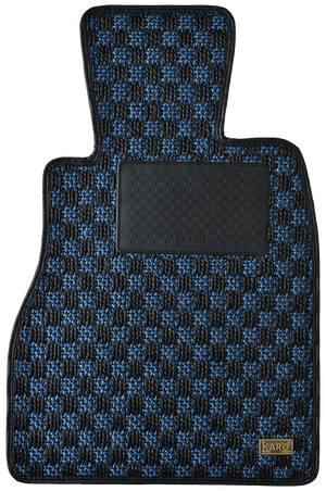 KARO SISAL NAVY BLACK FLOOR MATTS FOR OPEL CADET 316 41# SISAL-271-NAVY-BLACK