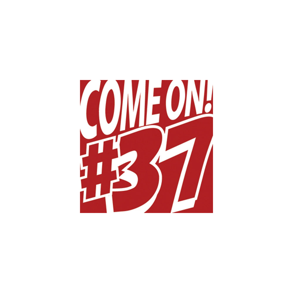 RAYS NO.37 STICKER COME ON 37 100X100MM 7404022000037