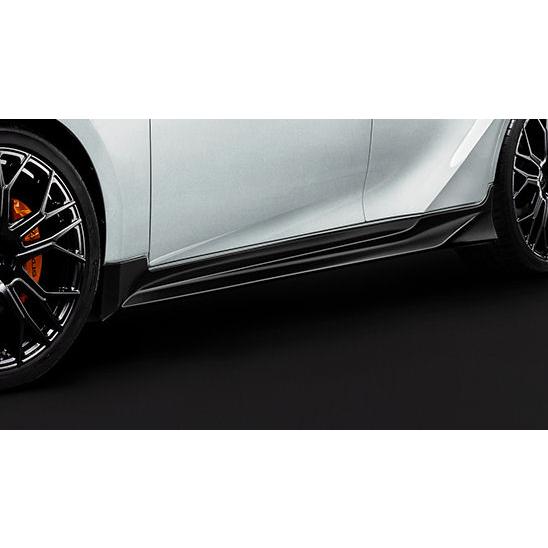 TRD SIDE SKIRT GRAPHITE BLACK GLASS FLAKE FOR LEXUS IS GSE31 ASE30 AVE3 MS344-53004-C0