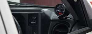 PIVOT DUAL GAUGE RS TACHOMETER WHITE LIGHTING OBD FOR DAIHATSU ATRAI WAGON S321 331G KF DRX-T