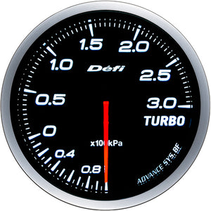 DEFI ADVANCE BF TURBO GAUGE 300KPA MODEL WHITE FOR  DF14701