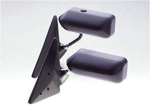 CRAFT SQUARE TOURING COMPETITION MIRROR TRIANGULAR CORNER MOUNT BLUE MIRROR FOR NISSAN SKYLINE GT-R R34  CSBN1-34R-BLUE-LENS