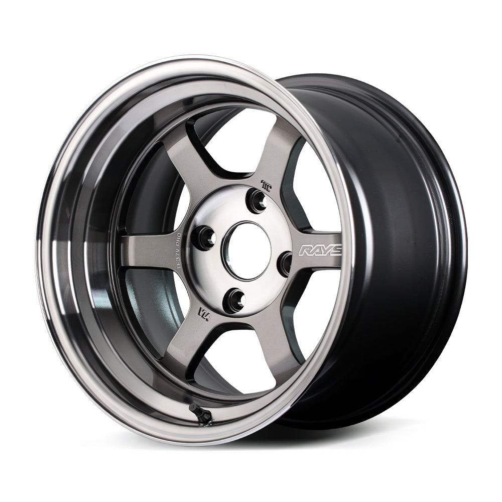 RAYS VOLK RACING TE37V-PRO 15X9J +-15 4X114.3 PRESSED GRAPHITE (PG) 02145907501PG