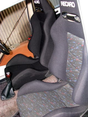 KAWAI WORKS N073L LEFT SIDE SEAT RAIL FOR RECARO IS84 SR-3.4.5 FOR NISSAN BLUEBIRD P510 67.08~ 73.12 KAWAI-WORKS-21250 - Black Hawk Japan
