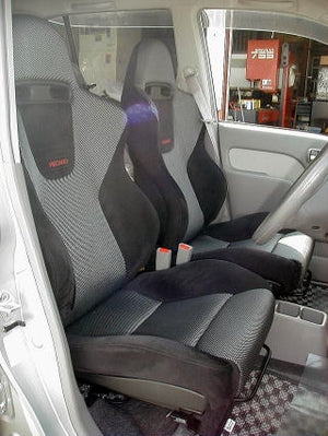 KAWAI WORKS H036L LEFT SIDE SEAT RAIL FOR RECARO IS84 A-8 FOR HONDA LIFE JB1.2.3.4 NEW STANDARD CAR KAWAI-WORKS-34850