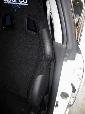 KAWAI WORKS SU006L LEFT SIDE SEAT RAIL FOR COBRA FULL BUCKET BOTTOM STOP ALL TYPES FOR SUBARU IMPREZA GD.GG 00.9~ (WITHOUT TENSIONER) KAWAI-WORKS-47309