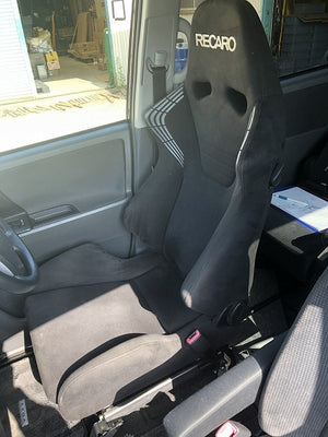 KAWAI WORKS T156L LEFT SIDE SEAT RAIL FOR RECARO IS84 ERGOMED FOR TOYOTA NOAH.BOXY ZRR70G 07.06~ 13.12 KAWAI-WORKS-10215