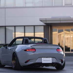 VALENTI JEWEL LED TAIL LAMP ULTRA RED LENS GLOSS BLACK FOR MAZDA ND ROADSTER TMNDRU-RG-2 