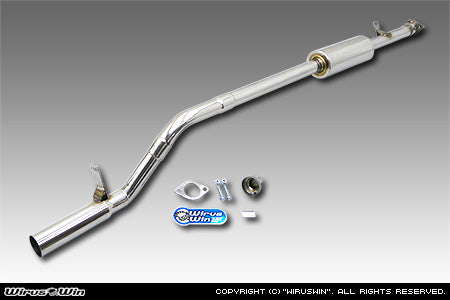 WIRUS WIN COMPACT MUFFLER RACING TYPE FOR MITSUBISHI TOWNBOX GF-U63W GF-U64W GF-U61W GF-U62W 3G83 4A30 WIRUS-WIN-00075