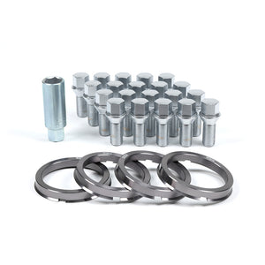 RAYS NO.8 BOLT AND HUBRING 20P SET BLACK FOR TOYOTA LEXUS  61010000008BK