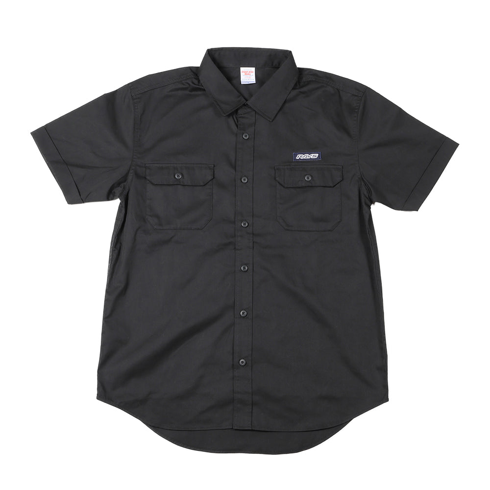 RAYS No.10 RAYS T/C WORK SHIRT 23A SIZE L BLACK 7409030020002
