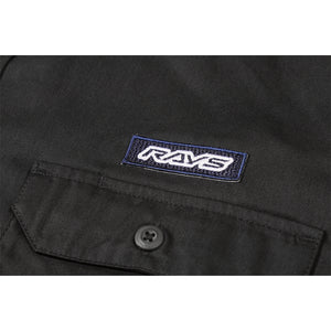 RAYS No.10 RAYS T/C WORK SHIRT 23A SIZE S BLACK 7409030020000