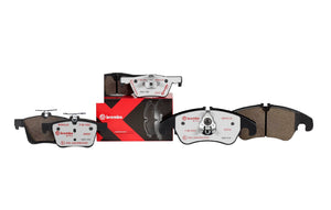 BREMBO BRAKE PADS EXTRA LEFT AND RIGHT SET REAR FOR BMW E90 (3 SERIES SEDAN) VA20 07.10-10.05 P06-038X