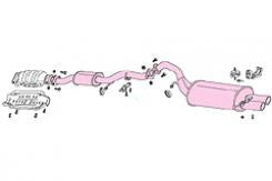 FUJITSUBO Legalis R  Exhaust For HR31 Skyline 24V 750-15051