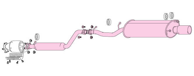 FUJITSUBO Legalis R. S tail  Exhaust For CB5 Biggar 760-54023