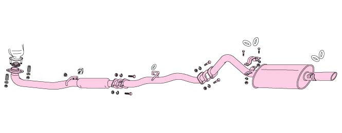 FUJITSUBO Legalis R  Exhaust For A175A Lancer turbo 760-32011