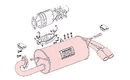 FUJITSUBO Legalis R  Exhaust For AW11 MR2 twin cam 16V 750-23511 - Black Hawk Japan