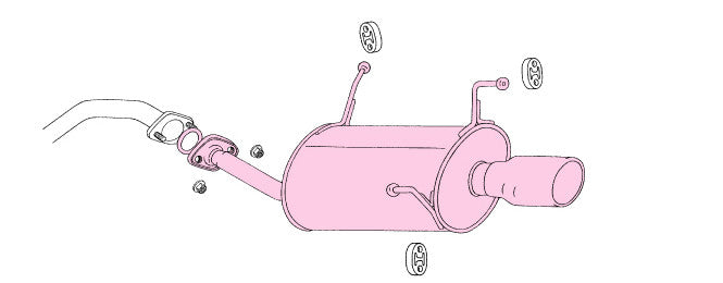 FUJITSUBO Wagolis  For WHP11 Primera wagon / Camino wagon 2.0GV 450-12426