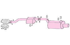 FUJITSUBO Legalis R  Exhaust For PS13 · KPS13 Silvia 2.0 760-13042