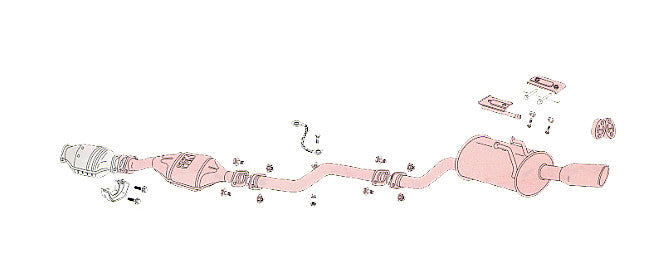 FUJITSUBO Legalis R  Exhaust For AE111G Sprinter Caribbean 1.6 20V 2WD 97 minor after 760-22223