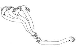 FUJITSUBO Super EX BASIC VERSION  Headers  For AE86 Corolla Levin 620-22455