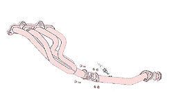 FUJITSUBO Super EX BASIC VERSION  Headers  For SXE10 ALTEZZA RS200 MT minor after 620-23812