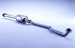 FUJITSUBO Center Pipe for Wagolis Exhaust For MCR30W Estima 3.0 2WD 860-27023 - Black Hawk Japan