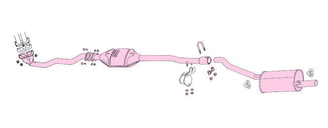 FUJITSUBO Legalis R   Exhaust For P510 · H510 Blue Bird 750-13411