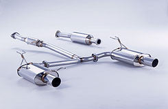 FUJITSUBO Legalis R  Exhaust For CL7 Accord Euro R 760-54131 - Black Hawk Japan