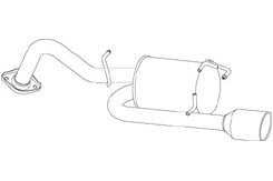 FUJITSUBO Wagolis  For SCP90 Vitz 1.3 2WD minor after 440-21123