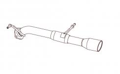 FUJITSUBO AUTHORIZE S Exhaust For DJ5FS Demio 1.5 DT 2WD 360-41541