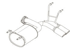 FUJITSUBO AUTHORIZE S Exhaust For ND5RC Roadster 1.5 350-42441