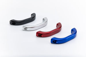 SHOWA GARAGE ALUMINUM GRIP ASSIST 3PCS BLACK FOR SUZUKI JIMNY B23 JB33 JB43 JB64 JB74 I00176 - Black Hawk Japan