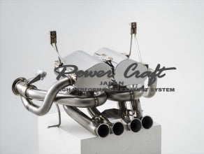 POWER CRAFT HYBRID EXHAUST MUFFLER SYSTEM SQUARE TAIL BLACK TAIL FOR LAMBORGHINI AVENTADOR 750SV P-LA940101
