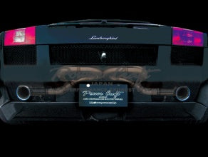 POWER CRAFT HYBRID EXHAUST MUFFLER SYSTEM 2 PIECES OUT FOR LAMBORGHINI GALLARDO P-LA320102