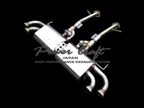 POWER CRAFT CONVERTIBLE HYBRID EXHAUST MUFFLER SYSTEM FOR LEXUS P-TO080101